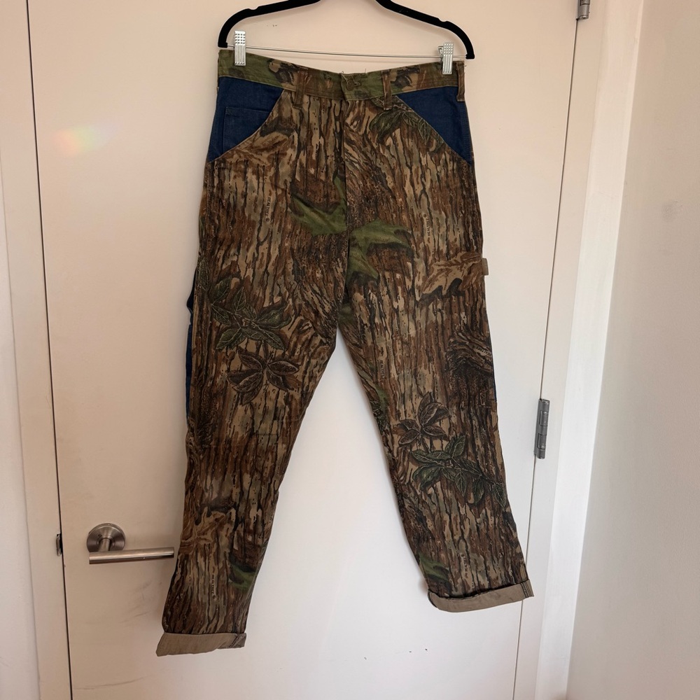Stan Ray Green and Brown Camouflage Cargo Pants